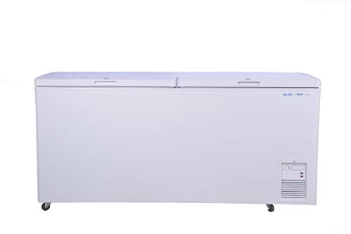 Voltas 405 DD CF Double Door Deep Freezer, 405 Liters, White