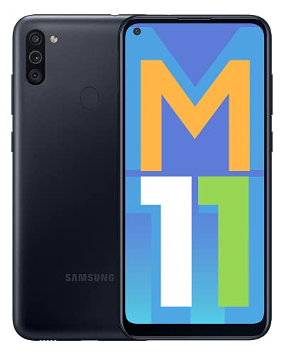 Samsung Galaxy M11 (Black, 3GB RAM, 32GB Storage) with No...
