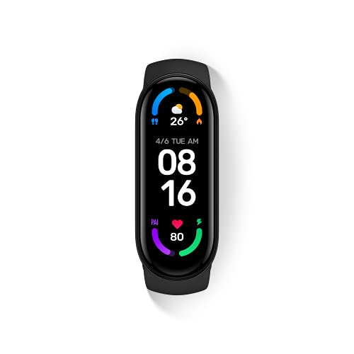 Xiaomi Mi Smart Band 6 - 1.56'' (3.96 cm) Large AMOLED Color...