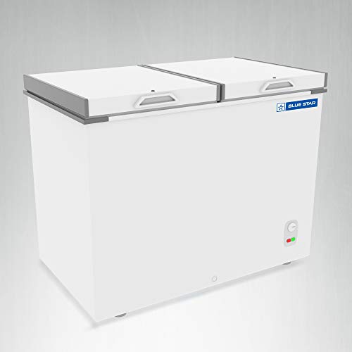 Blue Star CHF500 Double Door Deep Freezer (484 L, White)