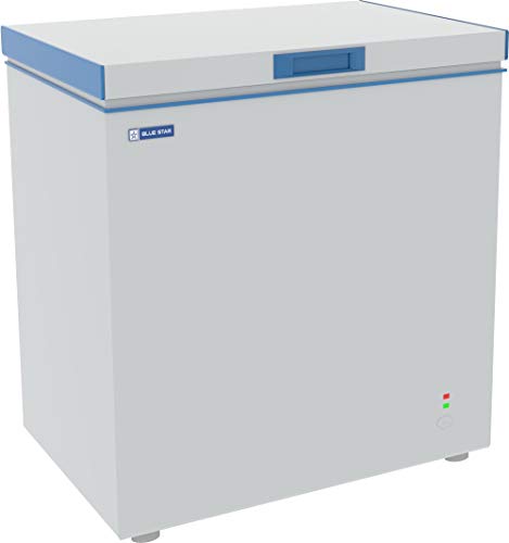 Blue Star CHF150 Single Door Deep Freezer (141 Ltrs, White)