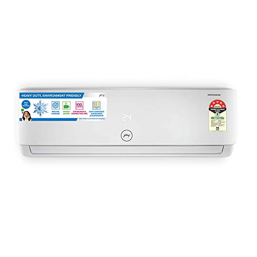 Godrej 1 Ton 5 Star Inverter Split AC (Copper, Anti...