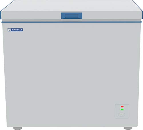 Blue Star CHF200 Single Door Deep Freezer (192 Ltrs, White)
