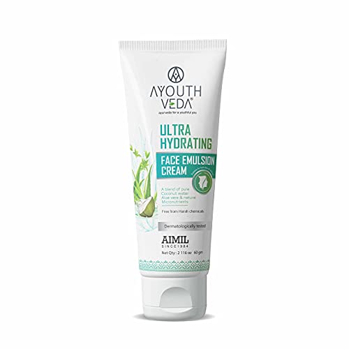 Ayouthveda Ultra Hydrating Face Emulsion Cream, Instant...