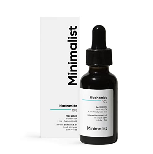 Minimalist 10% Niacinamide Face Serum for Acne Marks,...