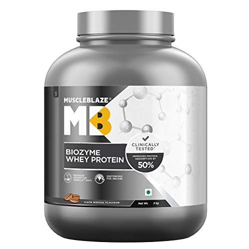 MuscleBlaze Biozyme Whey Protein, (Informed Choice UK,...