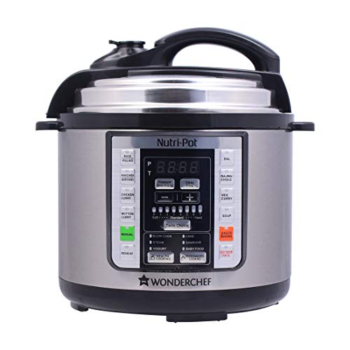 Wonderchef Nutri-Pot Electric Pressure Cooker with 7-in-1...