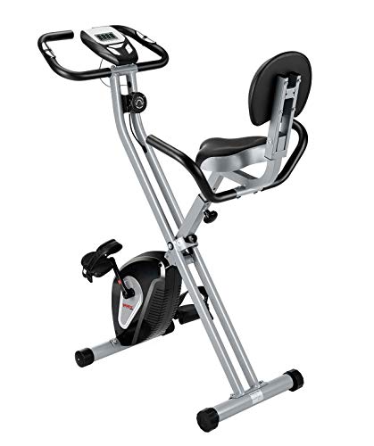 Dolphy Folding Stationary Exercise X Bike with 8-levels...