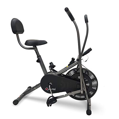 PowerMax Fitness BU-201 Dual Action Air Bike/Exercise Bike...