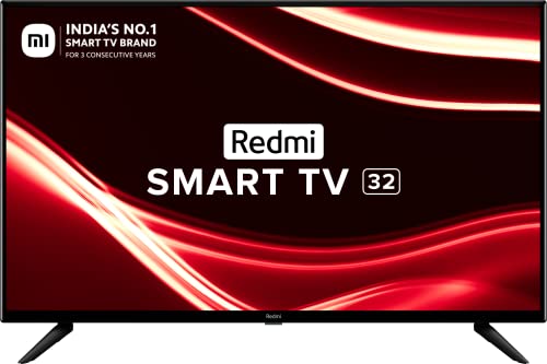 Redmi 80 cm (32 inches) Android 11 Series HD Ready Smart LED...