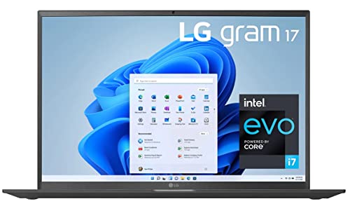 LG Gram Intel Evo 11th Gen Core i7 17'(43cm) Ultra-Light...