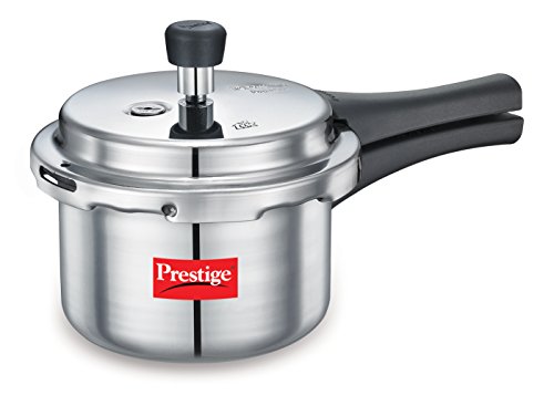 Prestige Popular Aluminium Pressure Cooker, 1.5 Litres,...