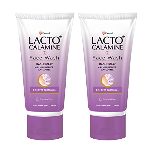 Lacto Calamine Daily Facewash with Kaolin Clay, Niacinamide...