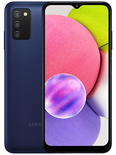 Samsung Galaxy A03s (Blue, 3GB RAM, 32GB Storage) with No...
