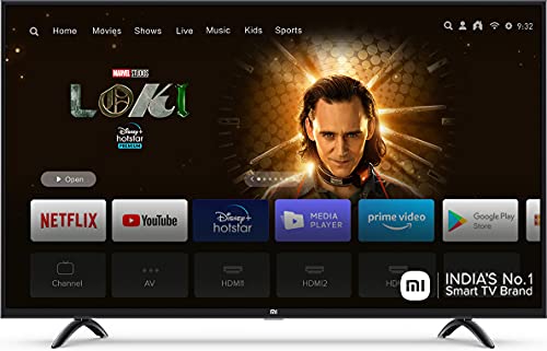 Mi 108 cm (43 Inches) 4K Ultra HD Android Smart LED TV 4X |...