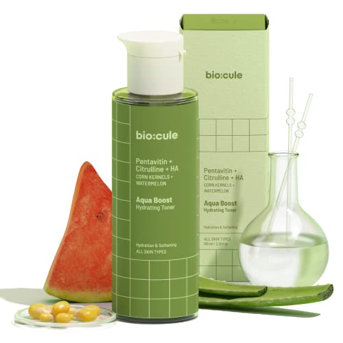 Biocule Aqua Boost Hydrating Toner Drop, Hyaluronic Acid...