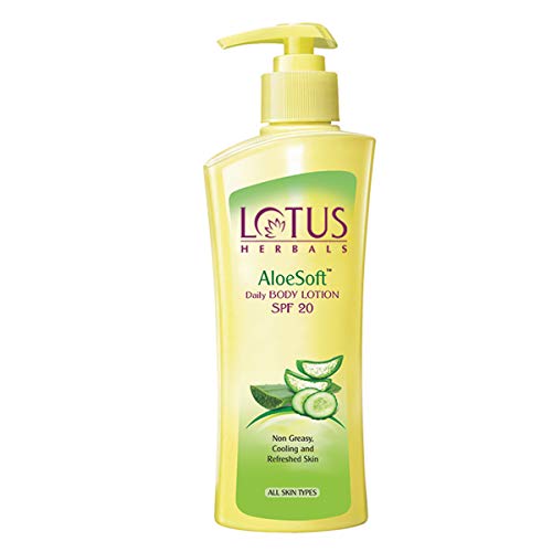 Lotus Herbals Aloesoft Daily Body Lotion | Non Greasy |...