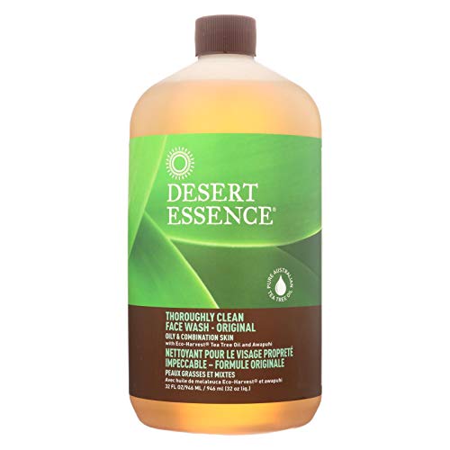 Desert Essence Thoroughly Clean Face Wash - Original Oily...