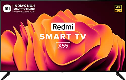 Redmi 139 cm (55 inches) 4K Ultra HD Android Smart LED TV...
