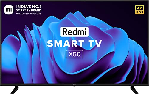 Redmi 126 cm (50 inches) 4K Ultra HD Android Smart LED TV...
