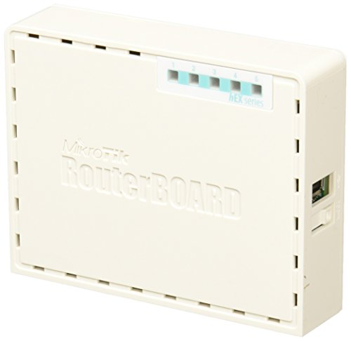 Mikrotik hEX RB750Gr3, 5-Port gigabit Router USB Micro SD...