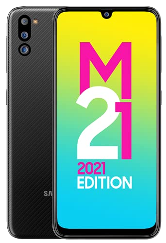 Samsung Galaxy M21 2021 Edition (Charcoal Black, 4GB RAM,...