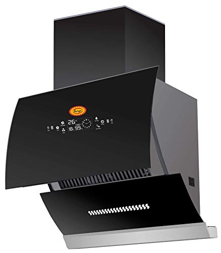 SURYA Autoclean Glass opening Kitchen Chimney (Rangehood) in...