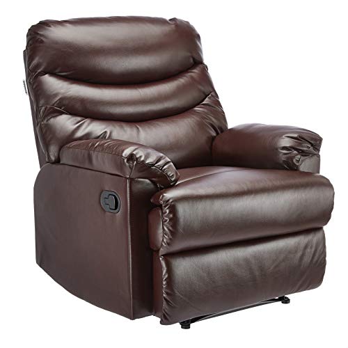 Amazon Brand - Solimo Serpens Single Seater Recliner (Brown,...
