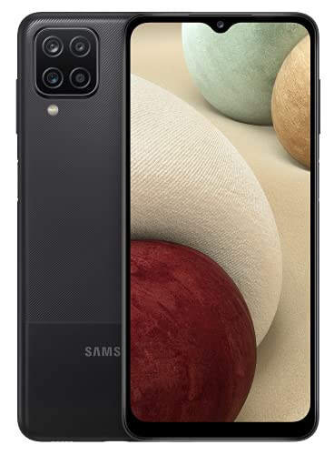 Samsung Galaxy A12 (Black, 4GB RAM, 64GB Storage) with No...