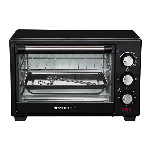 Wonderchef Oven Toaster Griller (OTG) - 19 litres, Black -...