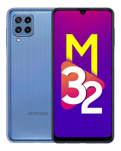 Samsung Galaxy M32 (Light Blue, 4GB RAM, 64GB | FHD+ sAMOLED...