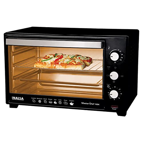 Inalsa Oven MasterChef 16BK OTG (16 Liters) with Temperature...