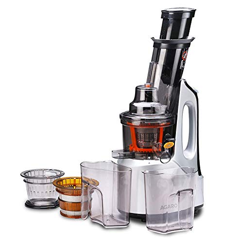 AGARO Imperial 240-Watt Slow Juicer with Cold Press...
