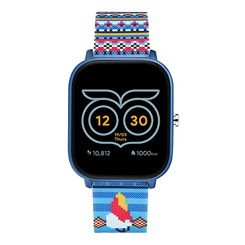 Chumbak Squad Smartwatch, Powered by Pebble - 1.4 inch SpO2,...