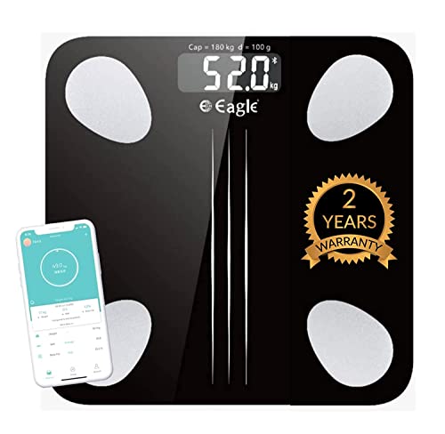Eagle Digital Weight Machine for Body Weight with 180 kg...