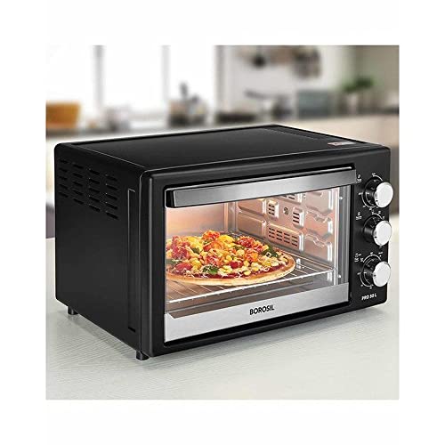 Borosil Pro 30 L Oven Toaster & Grill, Motorised Rotisserie...