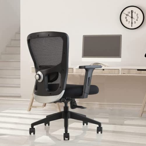 INNOWIN Jazz Medium Back Mesh Ergonomic Office Chair for...