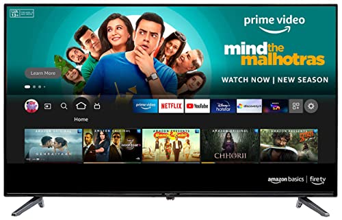 AmazonBasics 81cm (32 inches) Fire TV Edition HD Ready Smart...