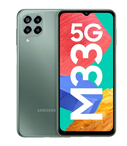 Samsung Galaxy M33 5G (Mystique Green, 6GB, 128GB Storage) |...