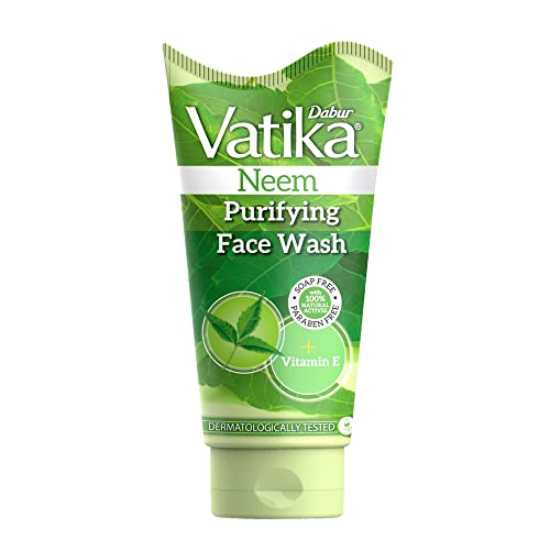 Dabur Vatika Neem Purifying Face Wash with Vitamin E...