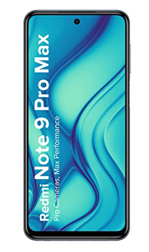 Redmi Note 9 Pro Max (Aurora Blue, 6GB RAM, 128GB Storage) -...