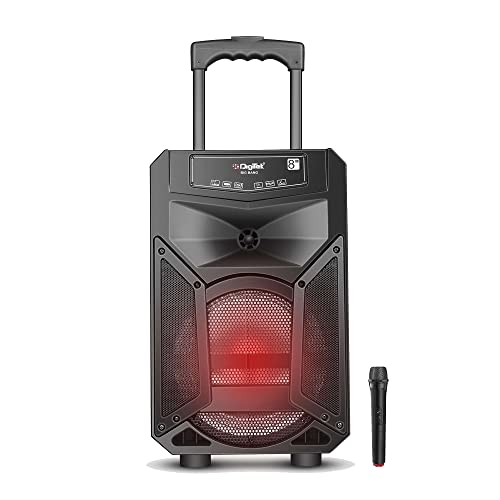 DIGITEK® Portable Trolley Party Speaker, with Super Extra...