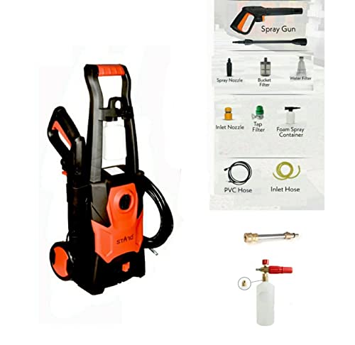 STARQ 1800-Watt 140 Bar High Pressure Washer ST1800U (Combo...