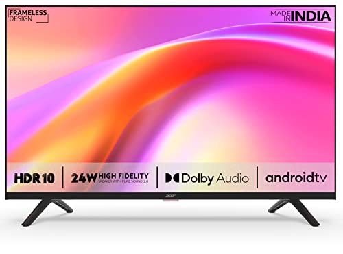 Acer 80 cm (32 inches) Frameless Series HD Ready Android...