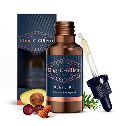 Gillette | King C Gillette Beard Oil | Better Growth and...