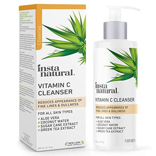 InstaNatural Facial Cleanser -Revitalizing Anti-Aging Face...