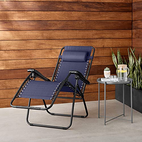 AmazonBasics Zero Gravity Portable Textilene Fabric and...
