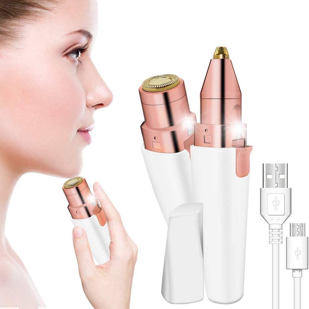 Painless Recharge Eyebrow Epilator & Painless Facial Hair Removal
