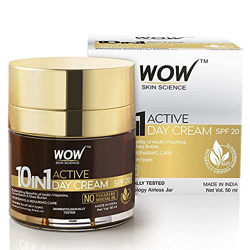 WOW Skin Science Cream 10 in 1 Age Miracle Face Cream- Day...