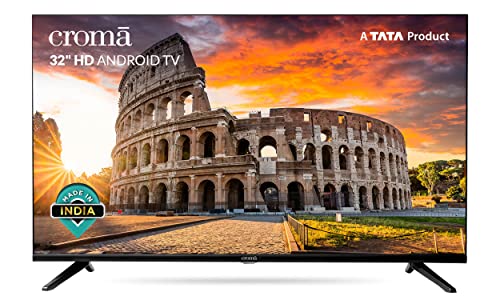 Croma 80 cm (32 Inches) HD Ready Certified Android Smart LED...
